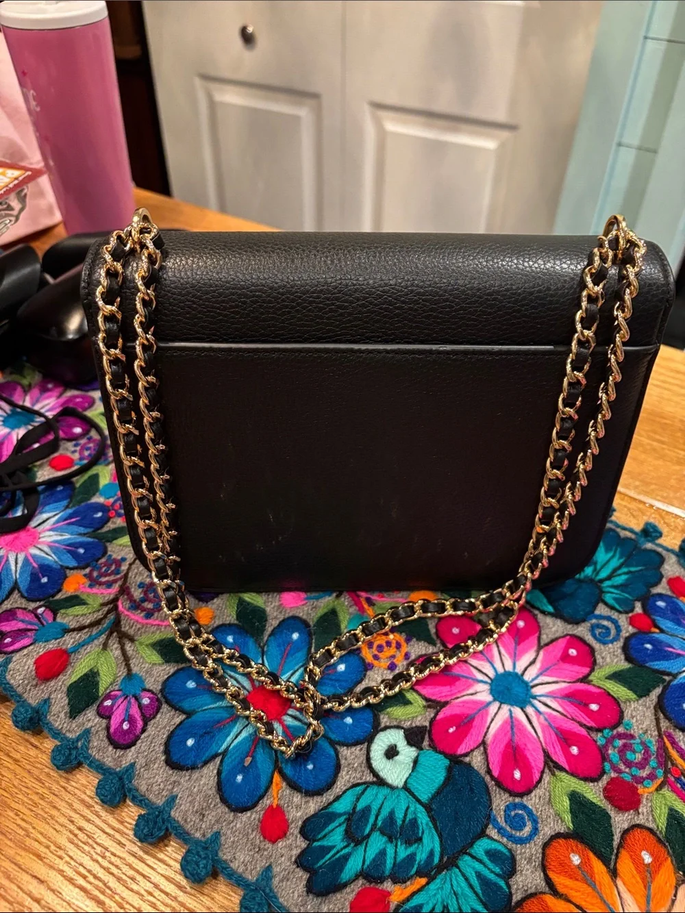 Tory Burch classic pebbled
